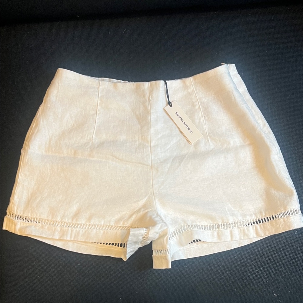 Banana Republic European Flax Linen Shorts